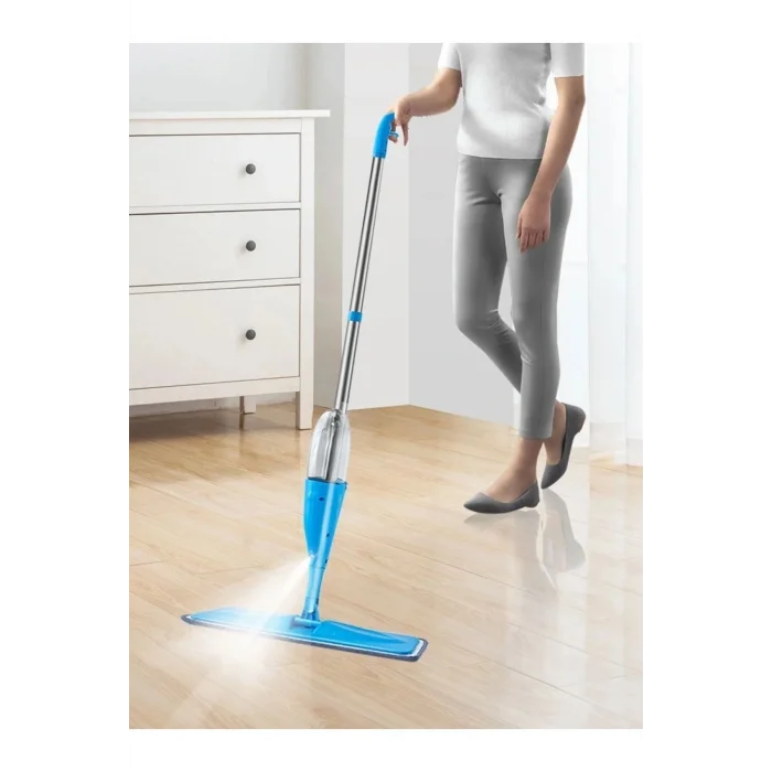 Genel Ürün Pratik ve hijyenik 4 Bezli Sprey Mop Temizlik Seti, Deterjan Hazneli