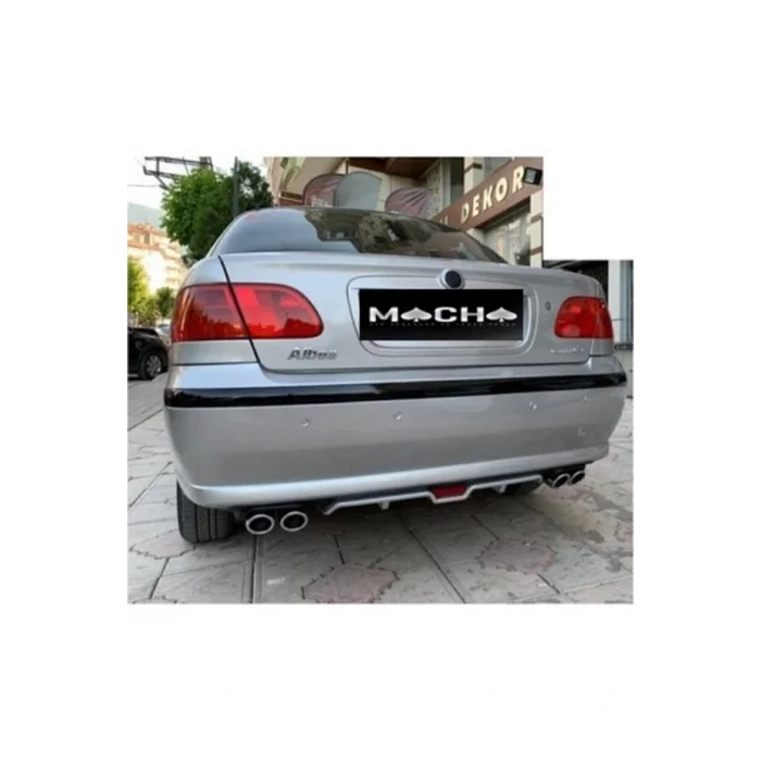 Genel Ürün Fiat Albea Üniversal Arka Tampon Difüzör Çift Egzoz Çıkışlı