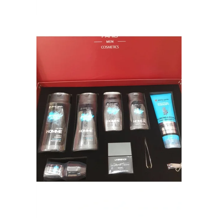 Genel Ürün Mavi 9 Parça Tıraş Kozmetik Çeyiz Seti 99071