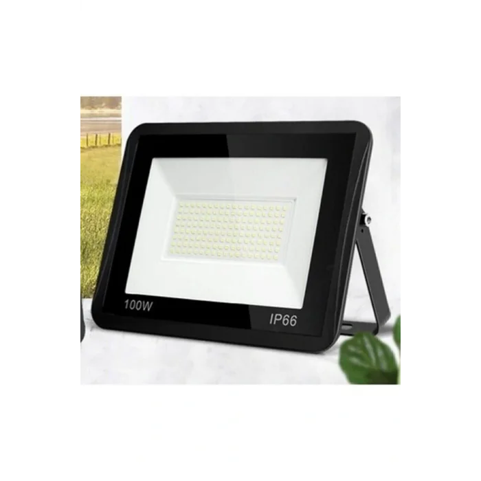 Genel Ürün 100 100 Watt 6400k Beyaz Işık Smd Led Projektör Bahçe Bina Dış Cephe Aydınlatma Armatürü