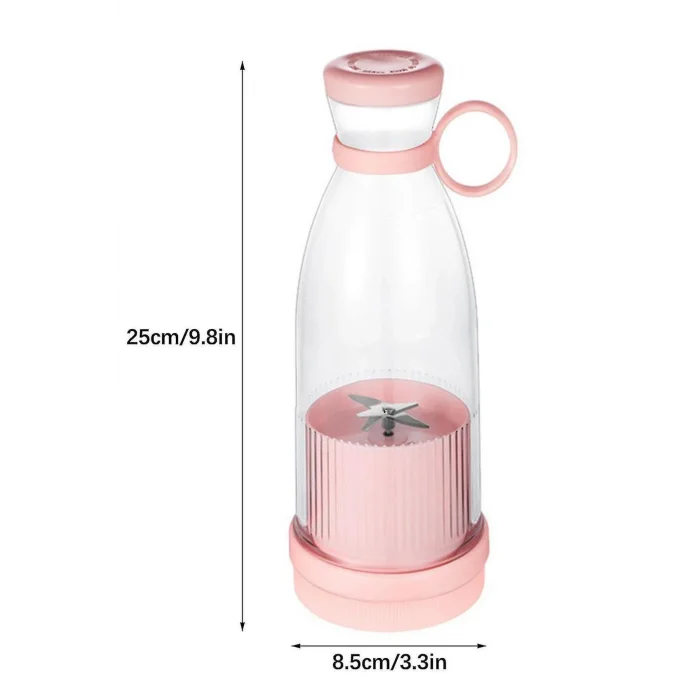 Genel Ürün Taşınabilir 420 ml Blender Mini Meyve Karıştırıcı Milkshake Işlevli Blander Smothie