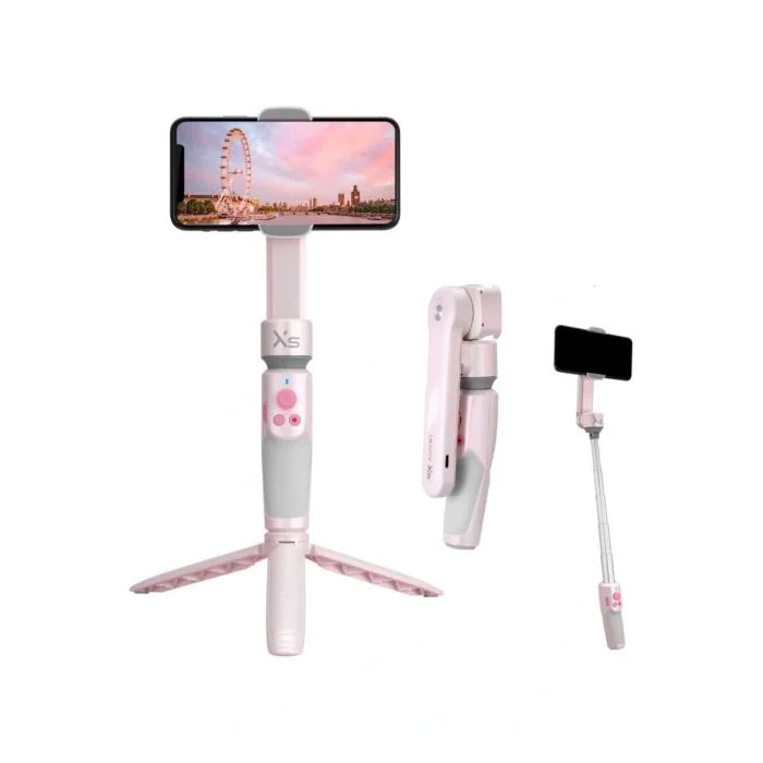 Genel Ürün Smooth Xs Akıllı Telefonlar Için Gimbal Görüntü Sabitleyici Pembe ( Tripod Çanta Dahil )