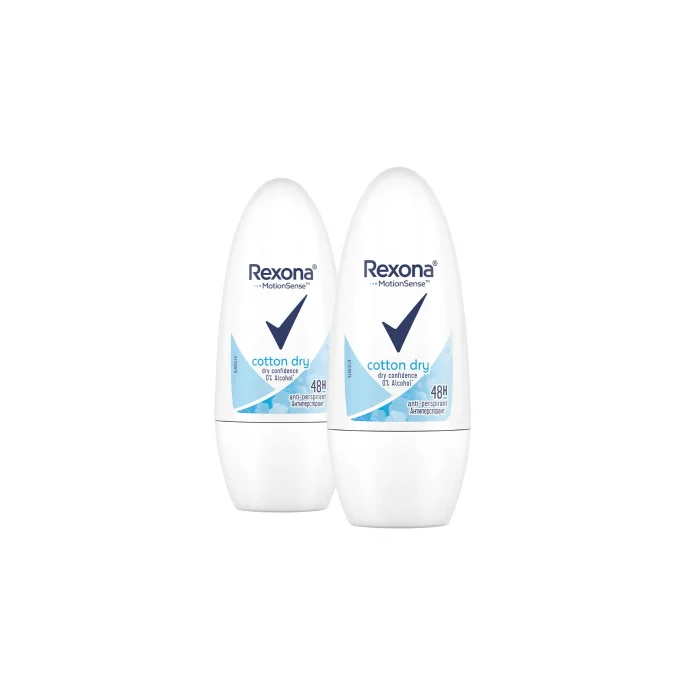 Genel Ürün Motionsense Kadın Roll On Deodorant Cotton Dry 50 ml X2