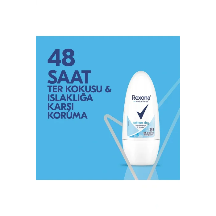 Genel Ürün Motionsense Kadın Roll On Deodorant Cotton Dry 50 ml X2
