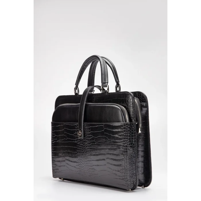 Genel Ürün Kadın Macbook Air Pro Laptop Evrak Çantası Vegan Deri