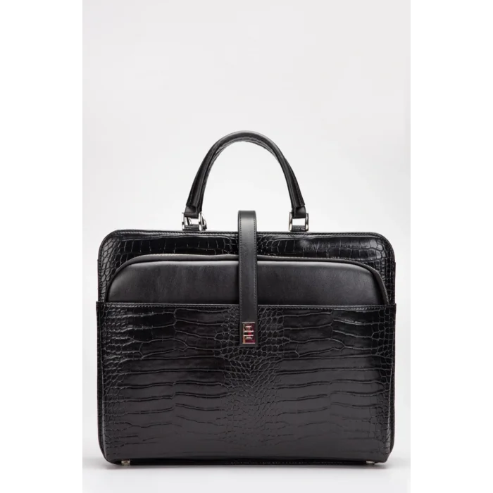 Genel Ürün Kadın Macbook Air Pro Laptop Evrak Çantası Vegan Deri