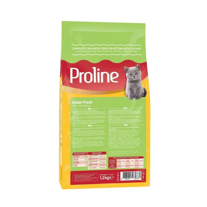 Genel Ürün Kitten Tavuklu Yavru Kedi Maması 1,2 Kg