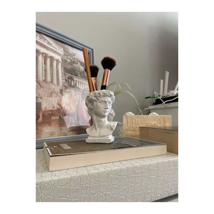 Genel Ürün Dekoratif Antik Yunan Kafa Heykeli David