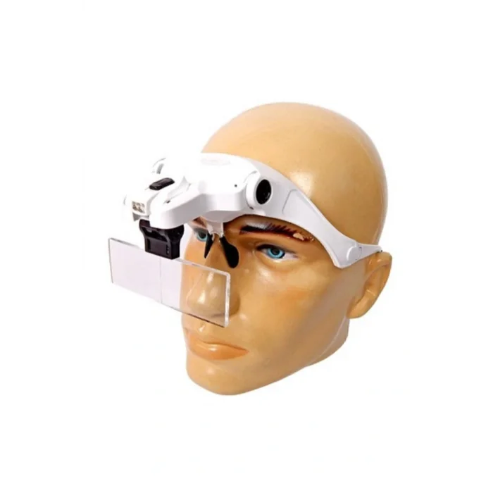 Genel Ürün Işıklı Büyüteçli Gözlük (5 Farklı Cam)