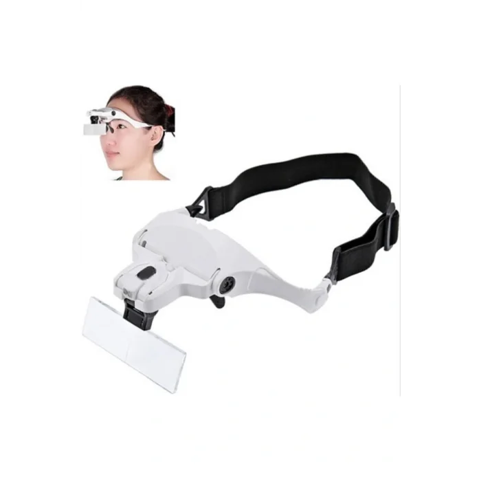 Genel Ürün Işıklı Büyüteçli Gözlük (5 Farklı Cam)