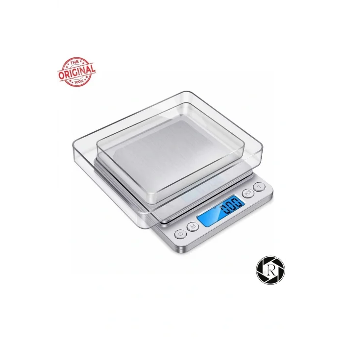 Genel Ürün Dijital Hassas Kuyumcu Terazisi 0,1 Gr Hassasiyetli Kapasiteli Mutfak Terazisi