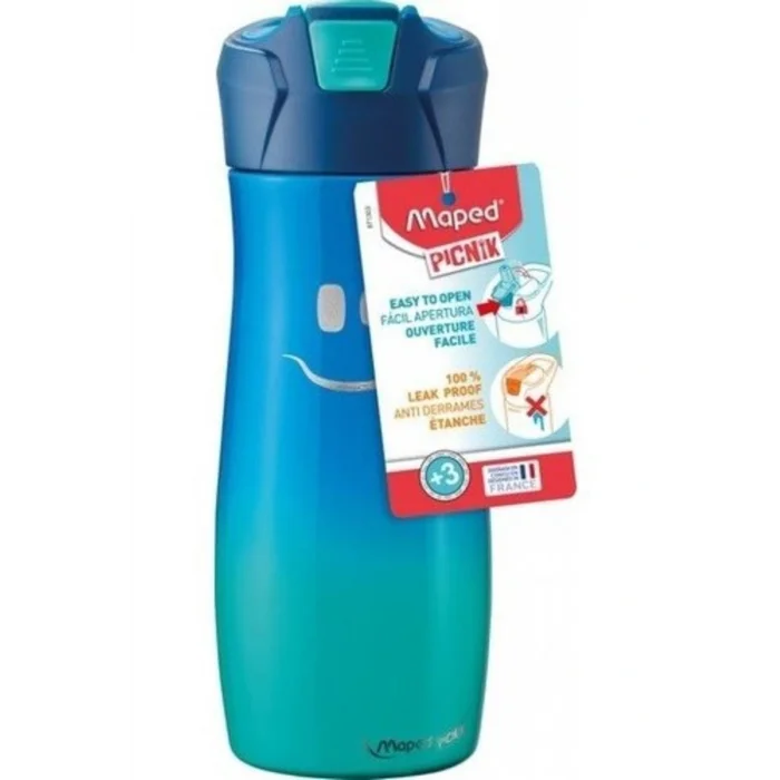 Genel Ürün Matara Pıcnık 580 Ml Çelık Gülen Yüz Mavı 871303