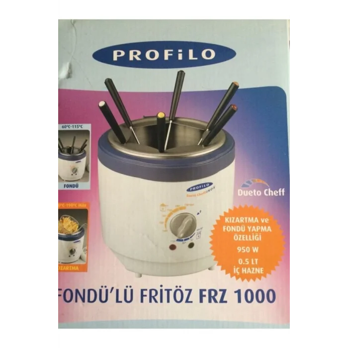 Genel Ürün Fondülü Fritöz FRZ 1000