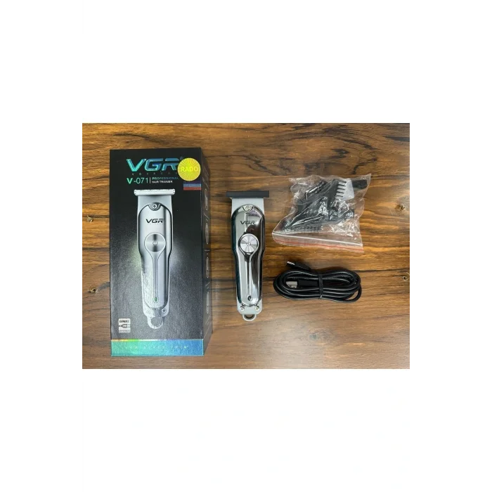Genel Ürün V-071 Mini Şarjlı Metal Profesyonel Saç Sakal Tıraş Makinesi