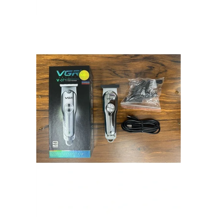 Genel Ürün V-071 Mini Şarjlı Metal Profesyonel Saç Sakal Tıraş Makinesi