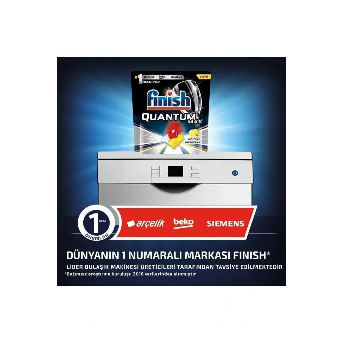 Genel Ürün Quantum Max 240 Kapsül Bulaşık Makinesi Deterjanı (48x5)