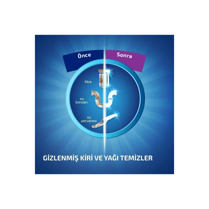 Genel Ürün Bulaşık Makinesi Temizleyici 6 Yıkama Kapsül Tablet  3 Adet (3 x 2li)