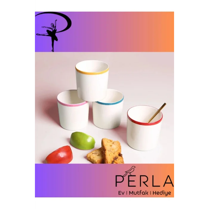 Genel Ürün Ruby Colours 4lü Bardak Takımı 230cc