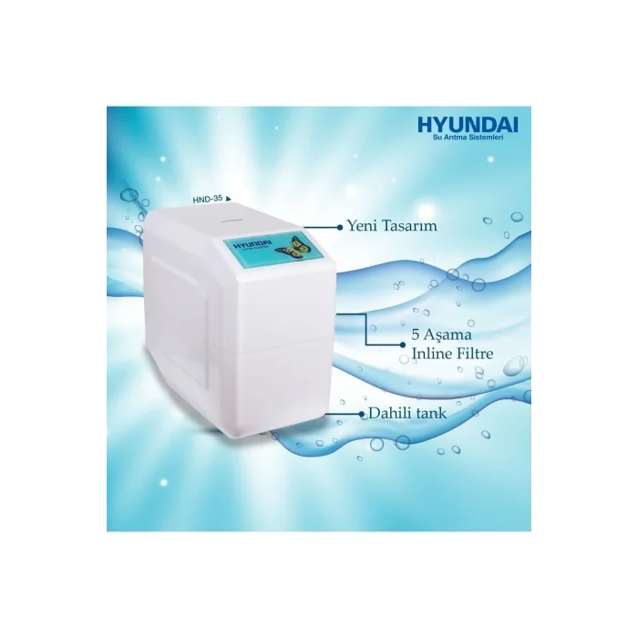 Genel Ürün Su Arıtma Hnd-35 Pompasız Tezgah Altı