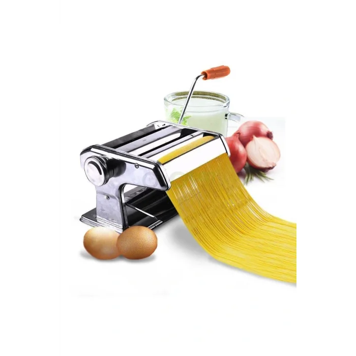 Genel Ürün Erişte Makarna Makinesi Hamur Kesme Yapma Mantı Açma 3 Fonksiyonlu Dilimleme