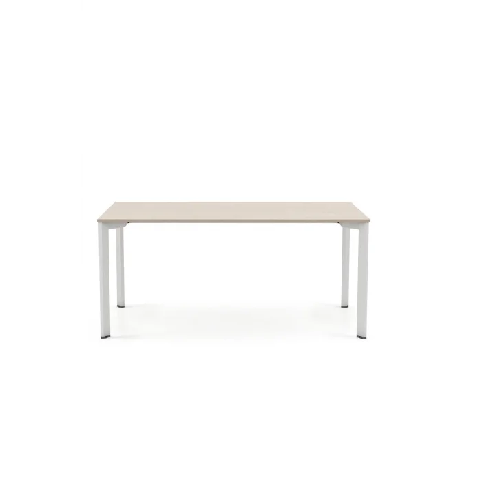 Genel Ürün Puzzle Çalışma Masası, Akasya & Beyaz Ayak, 60x120cm