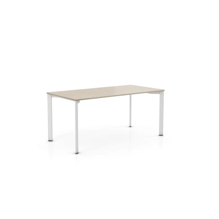 Genel Ürün Puzzle Çalışma Masası, Akasya & Beyaz Ayak, 60x120cm