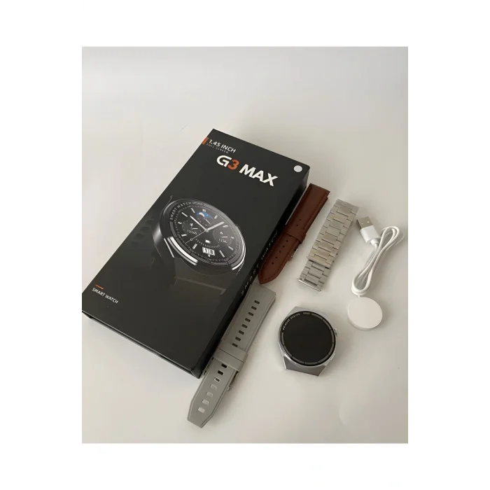Kol Saati Watch Gt3 Max (3 Kordonlu) Bt Çağrı Destekli Akıllı Saat