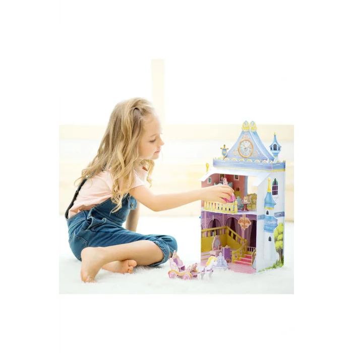 Genel Ürün 3D 81 Parça Puzzle Fairytale Castle