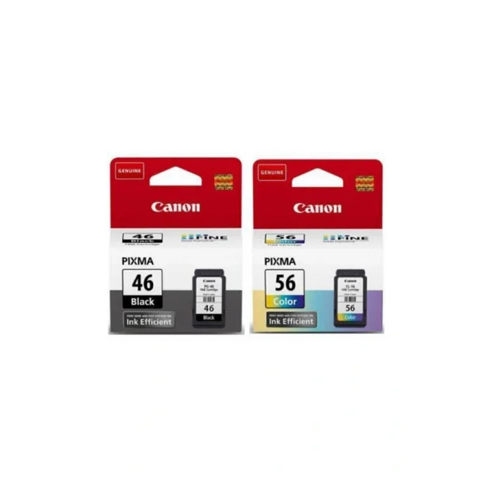 Genel Ürün Pıxma E464 Yazıcı Kartuşu Pg-46 Cl-56 Orijinal Mürekkep Kartuş