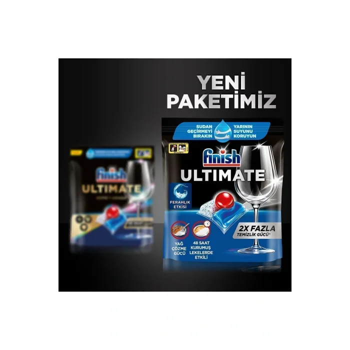 Genel Ürün Ultimate Hepsi Bir Arada Bulaşık Makinesi Deterjanı  Kapsül Tablet  85 Adet