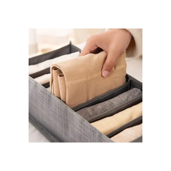 Havlu Yerden Tasarruflu Çarşaf & Havlu & Çamaşır Depolama Organizeri Dayanıklı Düzenleyici
