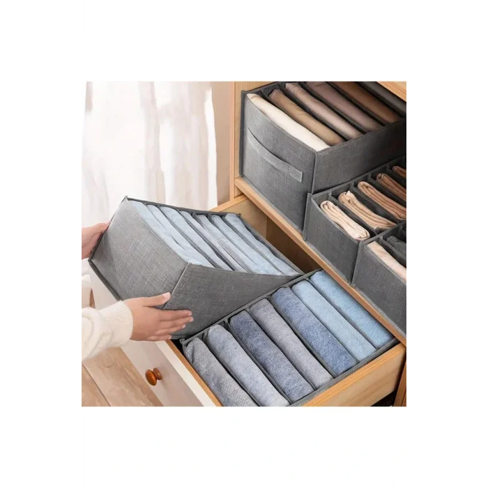 Havlu Yerden Tasarruflu Çarşaf & Havlu & Çamaşır Depolama Organizeri Dayanıklı Düzenleyici