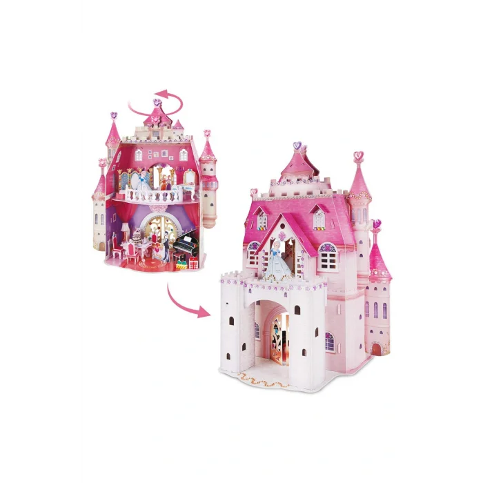 Genel Ürün 3D Puzzle Prenses Doğumgünü Şatosu