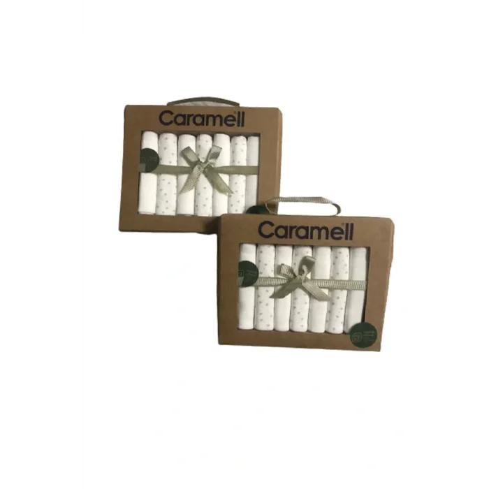 Genel Ürün Yenidoğan Llama Kids Organik 2li Pamuk 7li Bebek Mendili