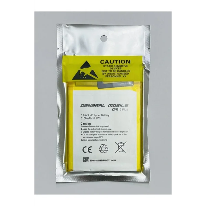 Genel Ürün Gm5 Plus Batarya Pil