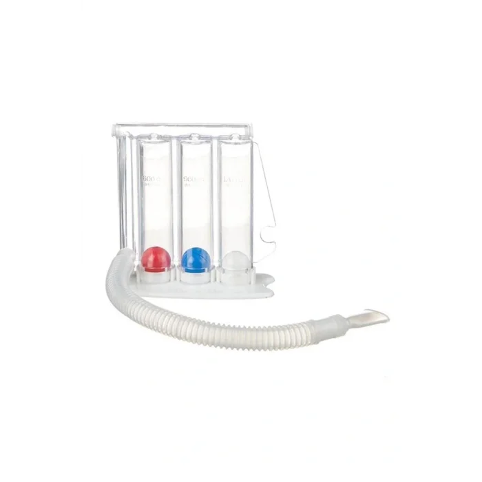 Genel Ürün Triflo Solunum Egzersiz Cihazı 3 Üfleme Topu- Solunum/nefes Egzersiz Aleti