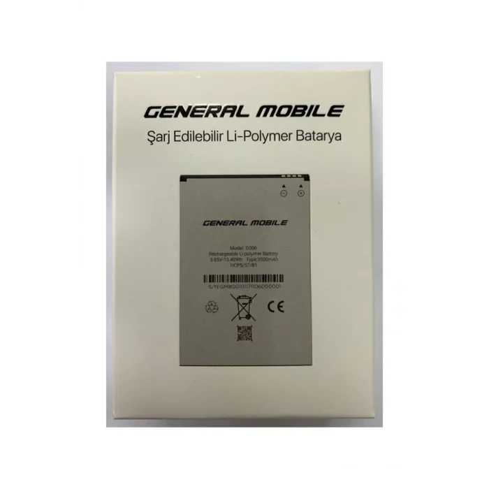Genel Ürün Gm8 Go Gm9 Go Gm6 Ds Batarya Pil Orjinal Poşetli
