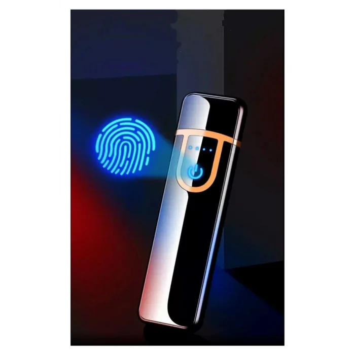 Genel Ürün Nanopro Dokunmatik Çakmak Usb Şarj Anti-rüzgar Elektronik Çakmak