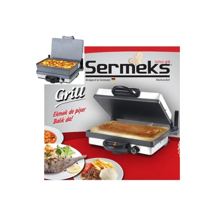 Genel Ürün Grill Bazlama/lahmacun/tost Makinesi Pişirici Tavalı