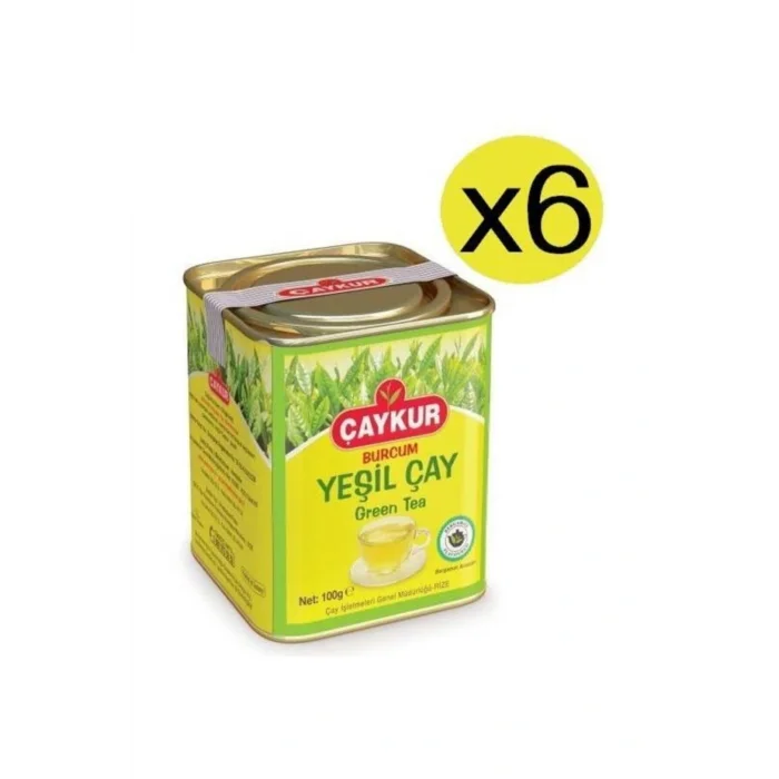 Genel Ürün Burcum Yeşilçay 100 gr X 6 Adet