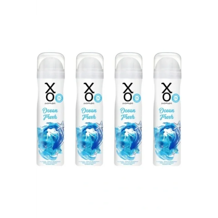 Genel Ürün X O Doedorant Kadin Ocean Fresh Joy 150 ml X 4 Adet