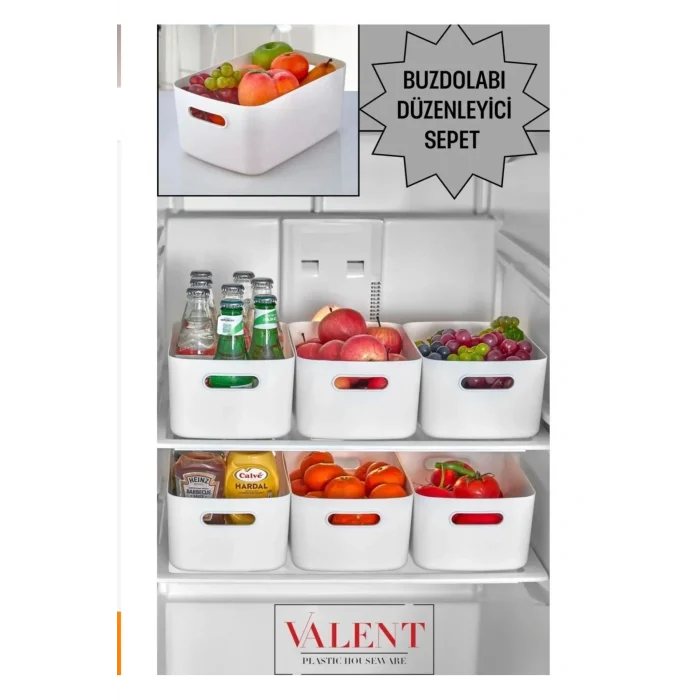 Dolap Düzenleyici 3 Adet Buzdolabı Banyo Mutfak Dolap İçi Düzenleyici Organizer