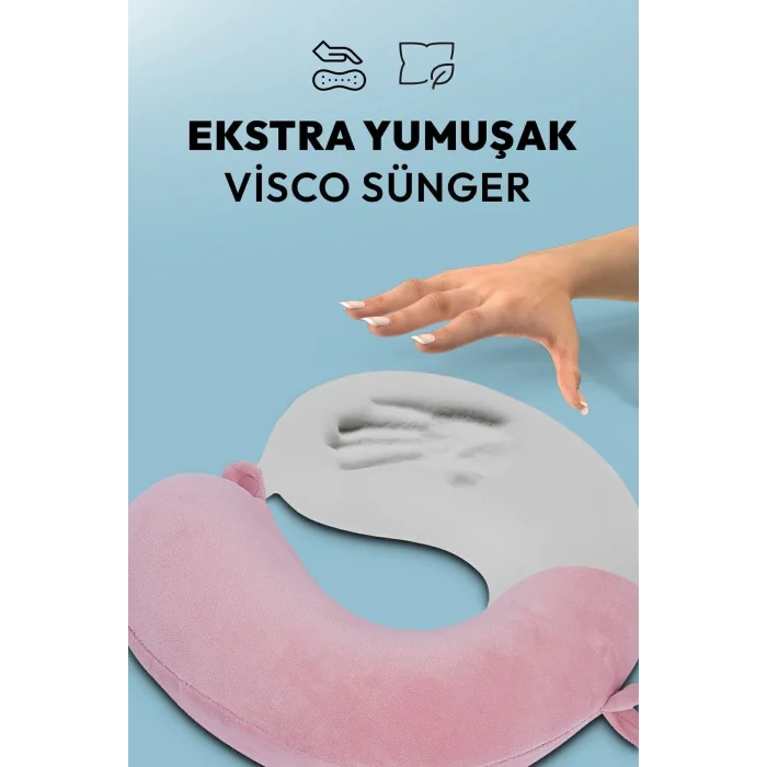 Genel Ürün Seyahat Boyun Yastığı Comfort Ortopedik Seyahat Yastığı Visco