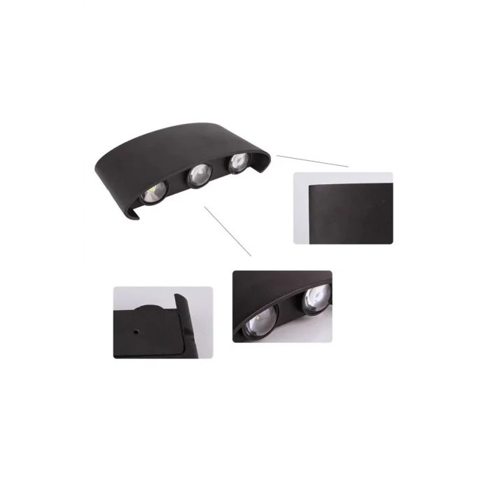 Genel Ürün CT-8011 Haiti 10W 3200K Günışığı LED Aplik