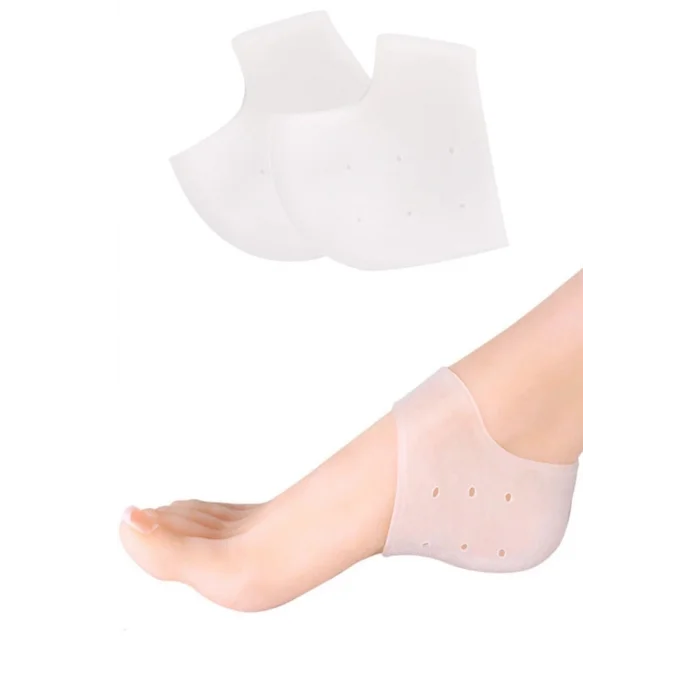 Genel Ürün 2li Ayak Bakımı Silikon Topuk Koruyucu Çatlak Nasır Önleyici Cilt Kuruluğu