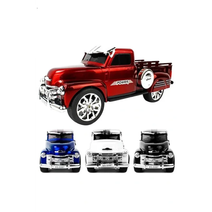 Genel Ürün Nostaljik Bluetooth Radyo Fm Tf Mp3 Speaker Kamyon