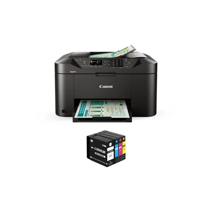 Genel Ürün Maxify Mb2150 Yazıcı Ve Tam Dolu Photoink Muadil Kartuşlar