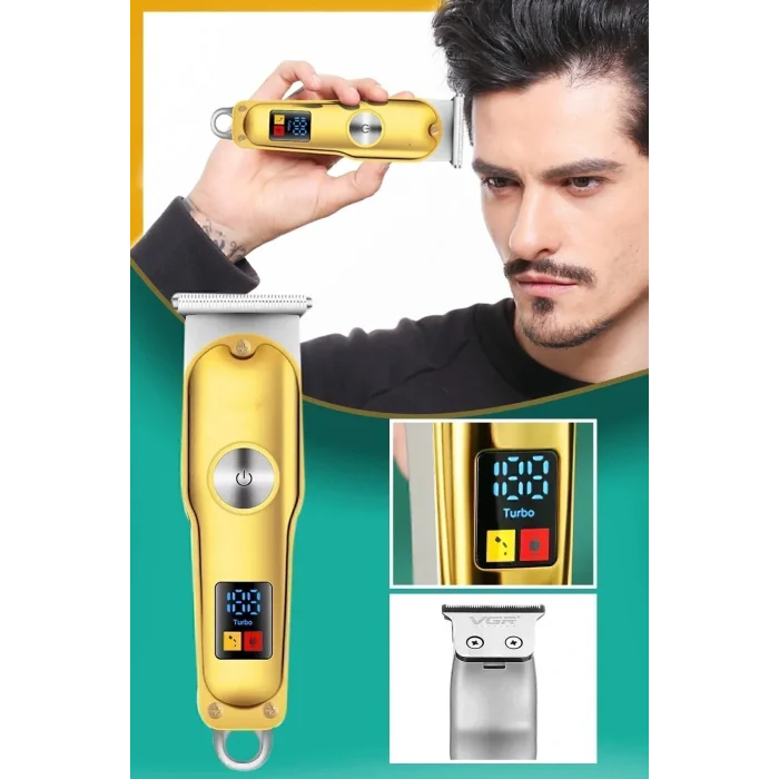 Genel Ürün Saç Ve Sakal Tıraş Makınasi V-290 Epilasyon Öncesi Vüvut Sıfır Şarjlı