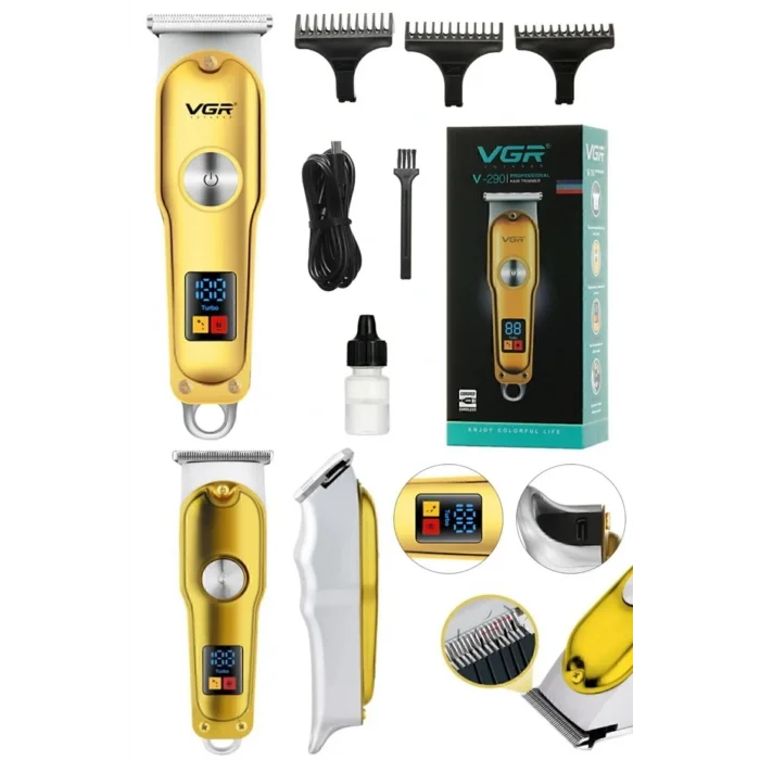 Genel Ürün Saç Ve Sakal Tıraş Makınasi V-290 Epilasyon Öncesi Vüvut Sıfır Şarjlı
