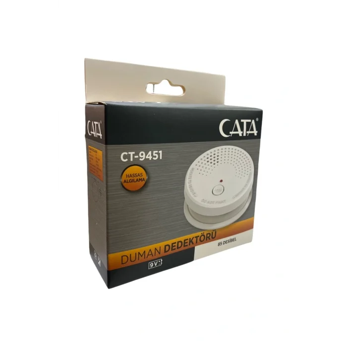Genel Ürün Kablosuz Pilli Duman Dedektörü Ct-9451